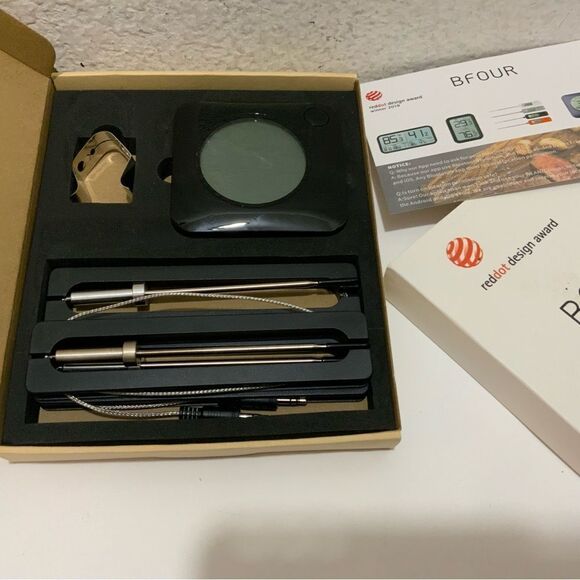 Brand New BFOUR Meat Wireless Bluetooth Digital Meat Thermometer - Picture 4 of 4